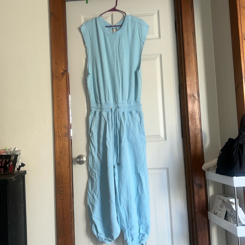 FREE PEOPLE throw and go jumpsuit